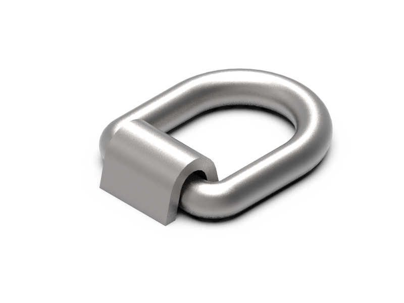 D-ring, forged steel 1" 