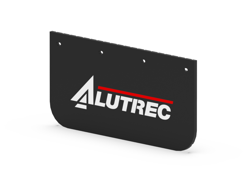 Alutrec mud flap 24'' x 12''
