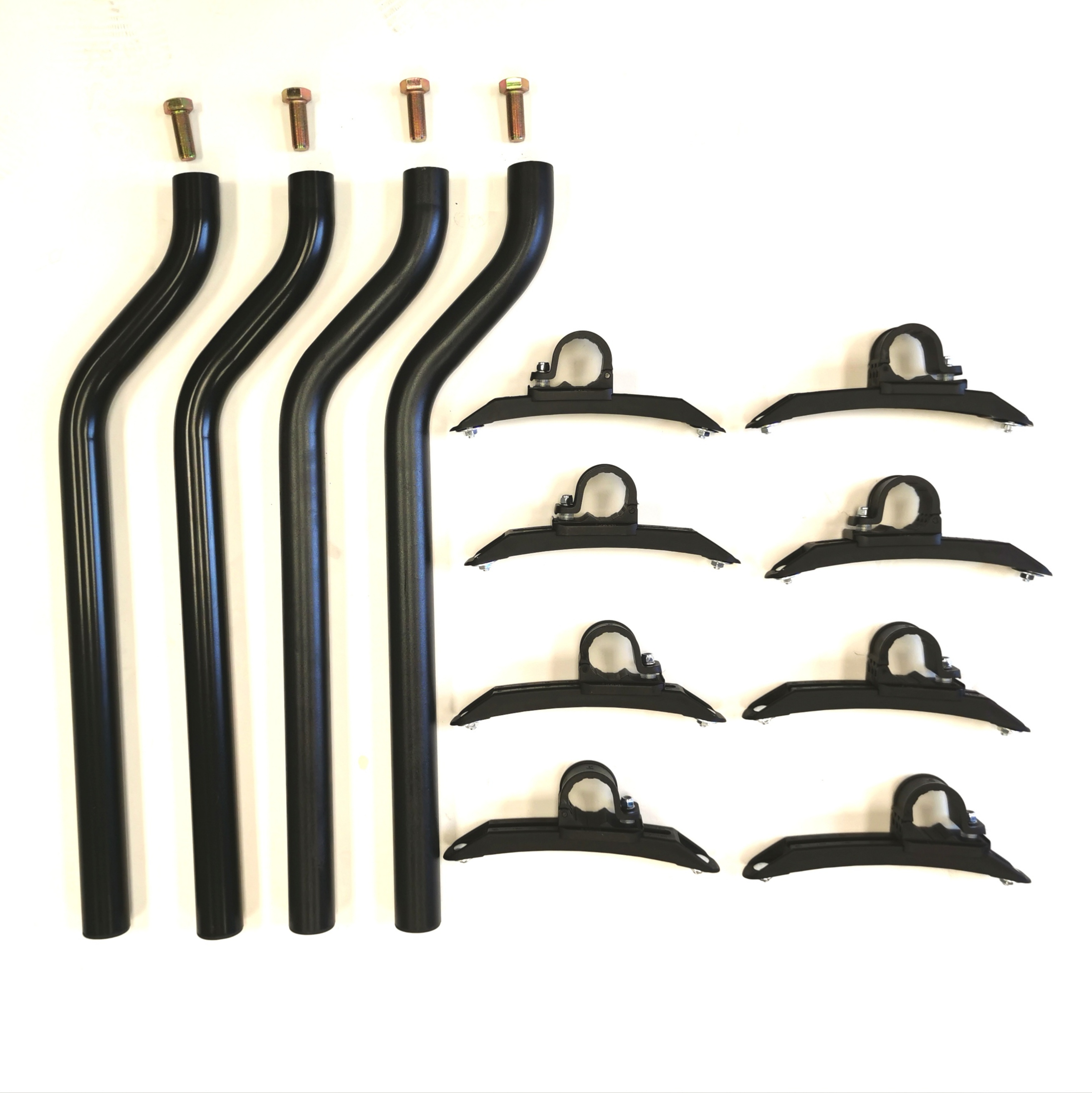 Poly Single Axle Mounting Kit-Off-set Pipe