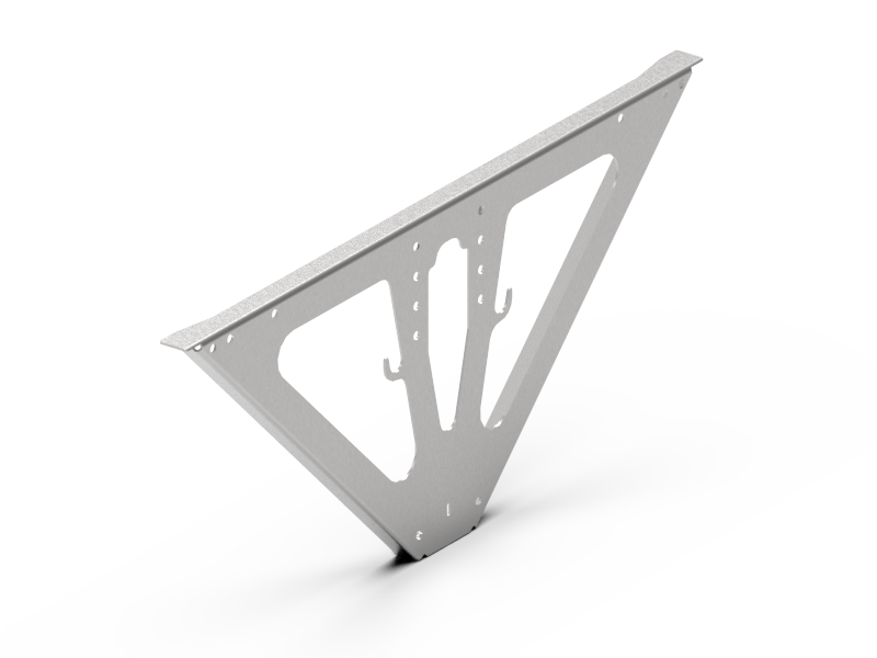 Reinforced, Galvanized Wing 