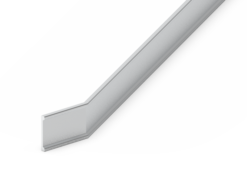 Aluminum rub rail (flatbed)