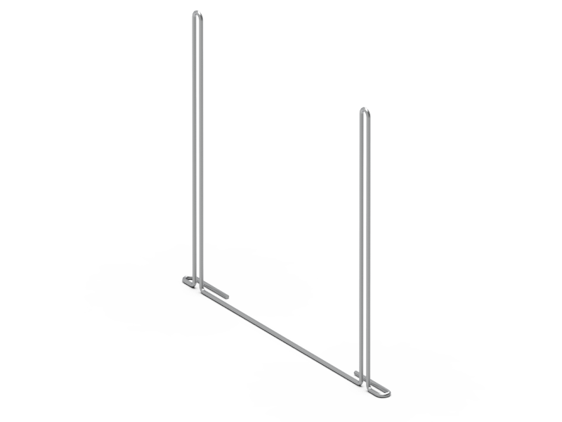 Anti-sail Mud flap bracket