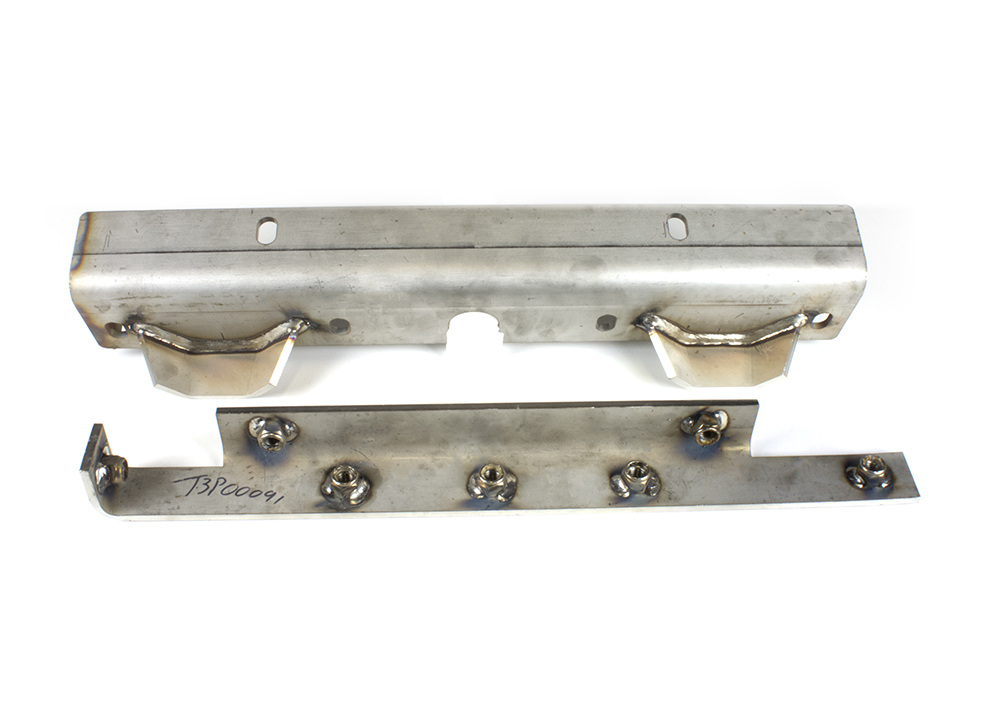 Fastening set for dump tail gate