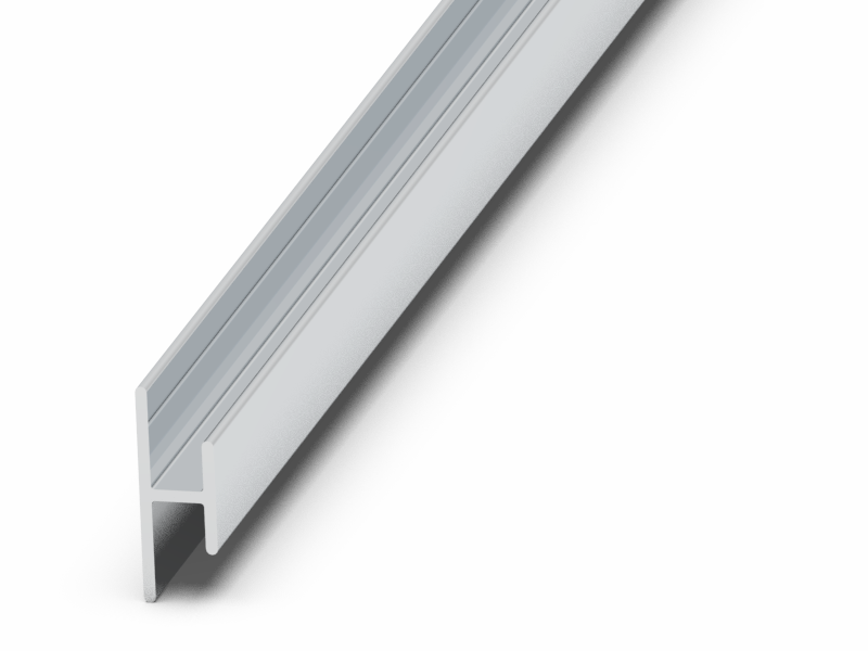 MOULURE D'ALUMINIUM POUR CONTREPLAQUE