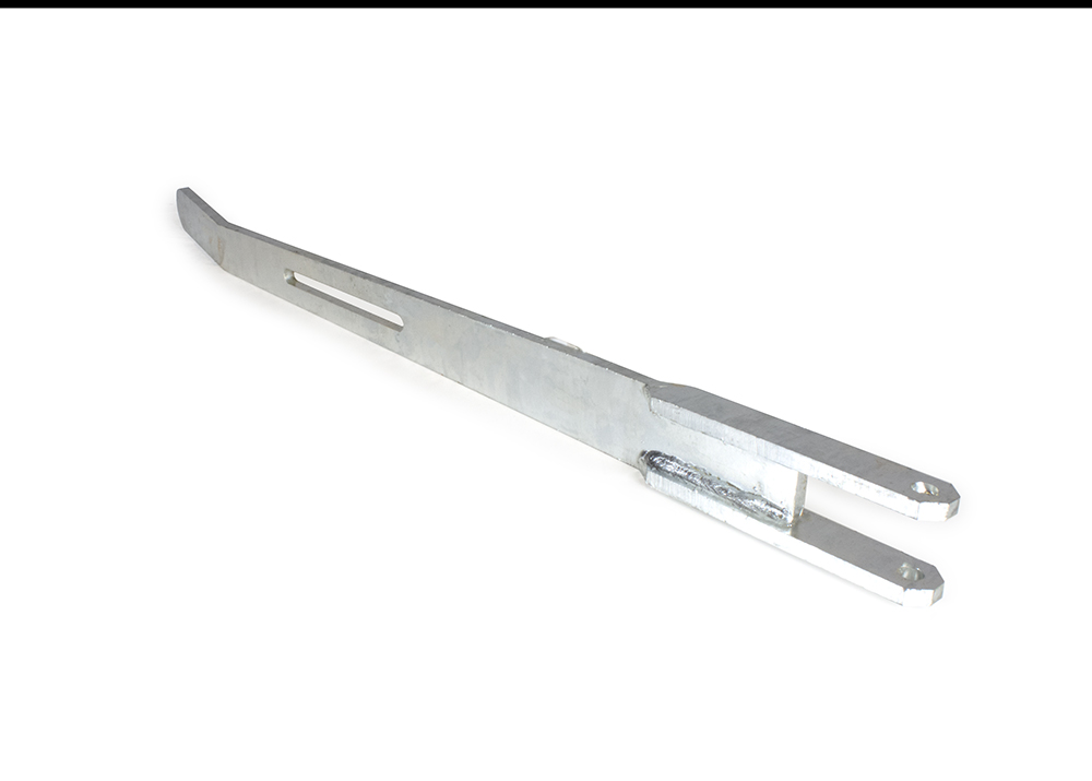 Rear handle for chip van