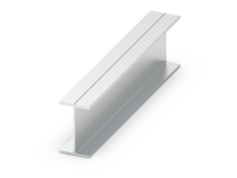 Aluminum I beam